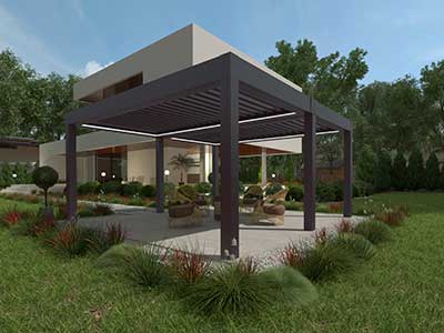 SkyFree bioklimatska pergola